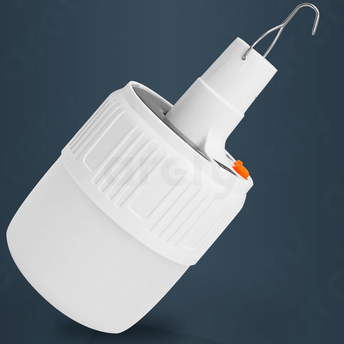 Foco Lámpara LED 40 W Recargable Solar y USB con Gancho