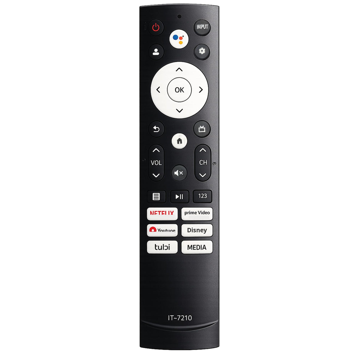 Archy Control Remoto compatible con Hisense Smart TV (IT7210)