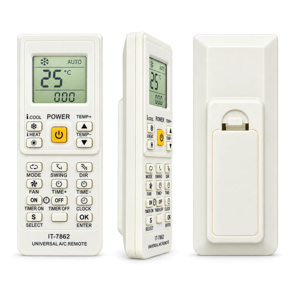 Archy Paquete 2 piezas: Control Universal para Aire Acondicionado +4000 marcas (IT7862)