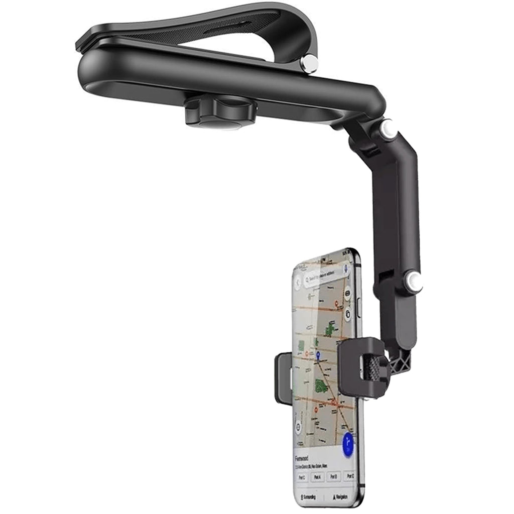 Soporte de Celular para Parasol de Auto con Brazo Articulado
