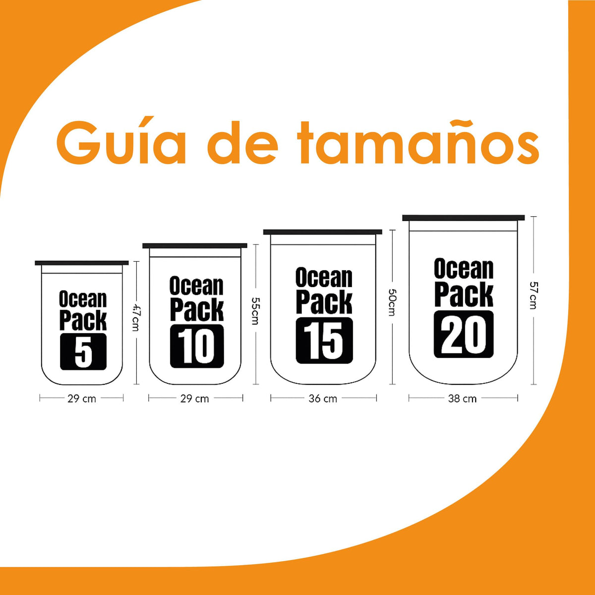 Bolsa Seca Impermeable de 20 L con Cierre Enrollable y Correa