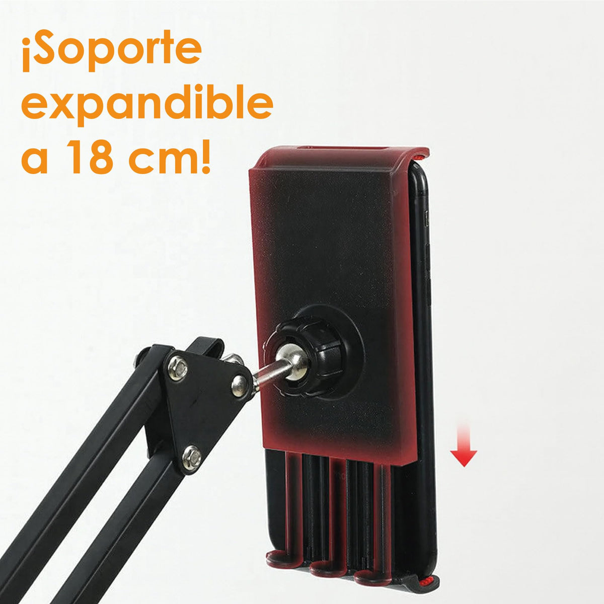 Soporte de Piso para Tablet de 7 a 12" con Brazo Articulado