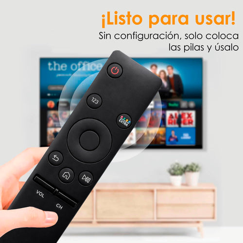 Archy Control Remoto compatible con Samsung Smart TV 4K y Curvo (CSAMCURV)