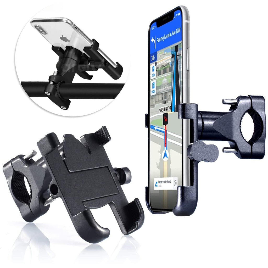 Soporte de Celular para Moto y Bici Metálico Antivibración