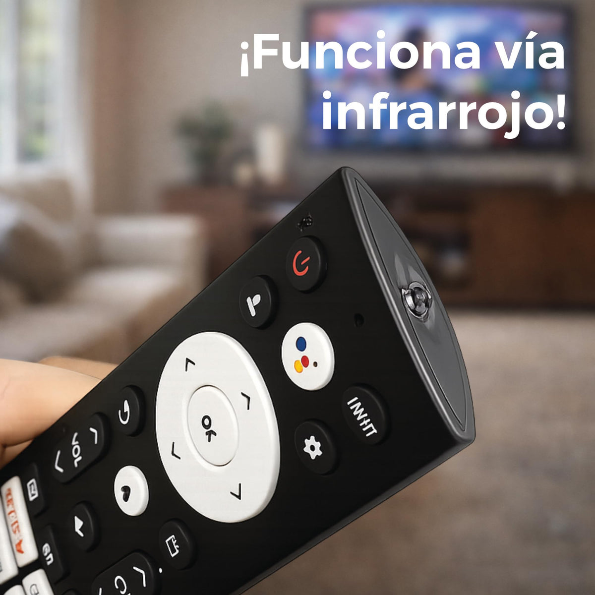 Archy Control Remoto compatible con Hisense Smart TV (IT7210)