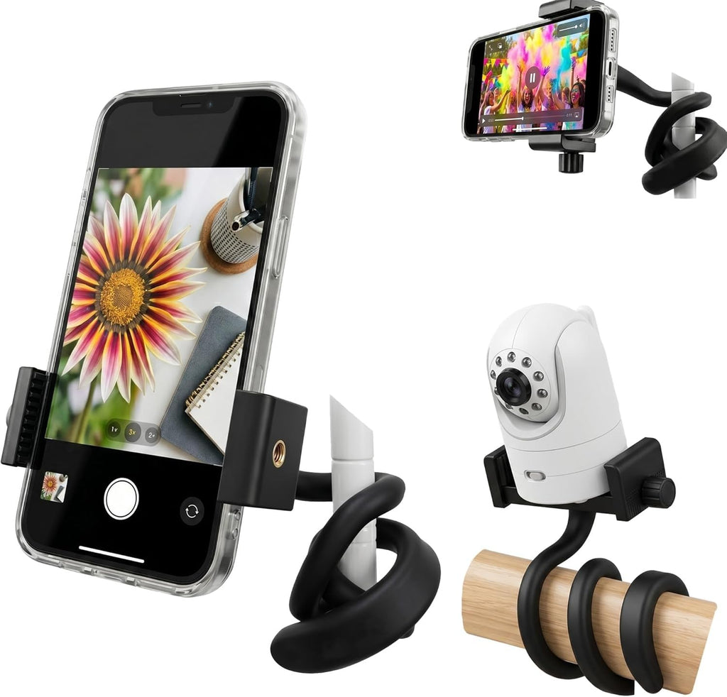 Soporte Flexible para Celular con Brazo de Silicona de 45 cm