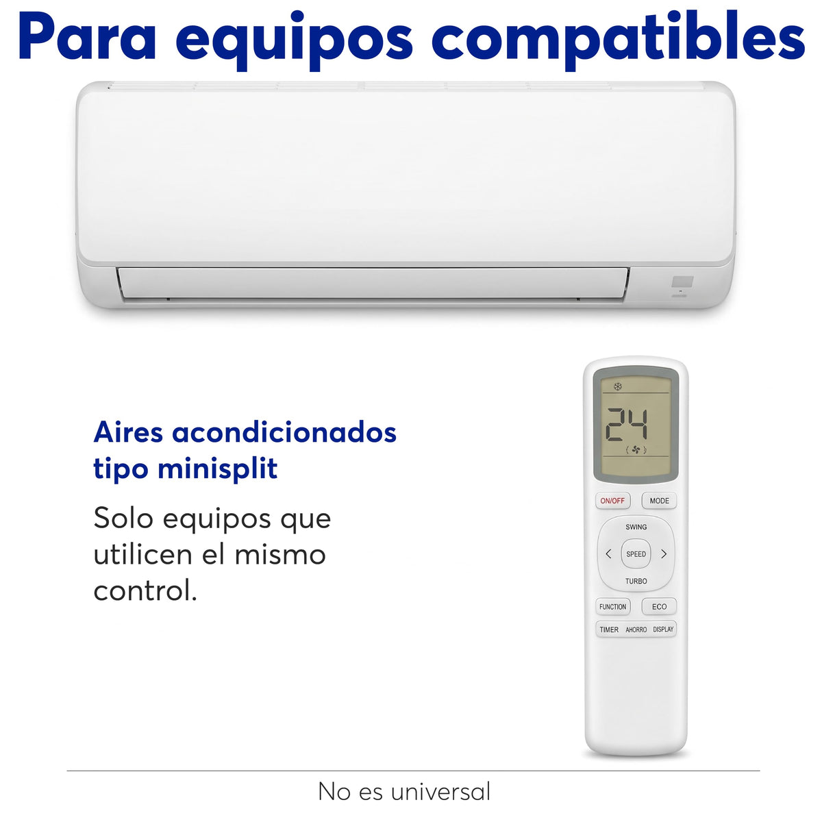 Archy Control Remoto para Aire Acondicionado compatible con Mirage (G36A)