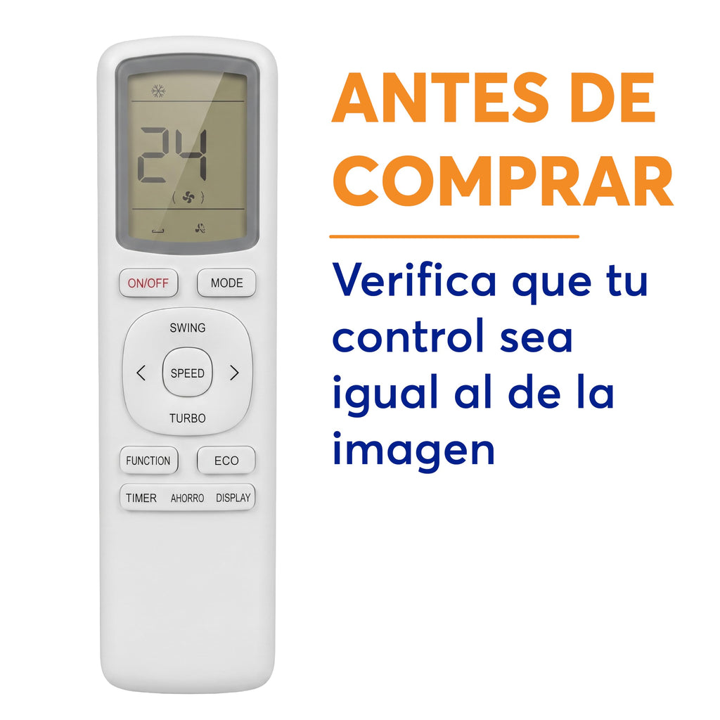 Archy Control Remoto para Aire Acondicionado compatible con Mirage (G36A)