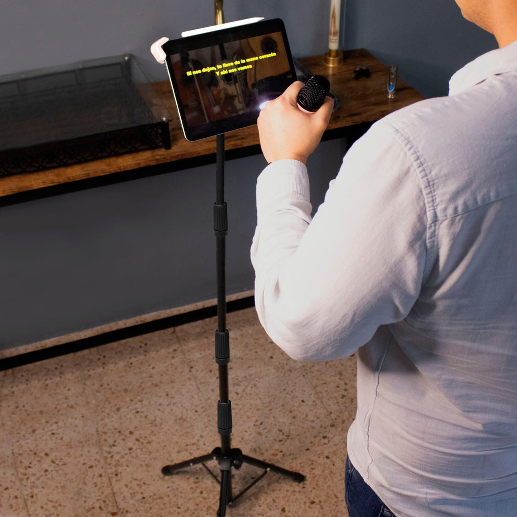 Tripié Soporte para Tablet de 7 a 12" con Altura Ajustable