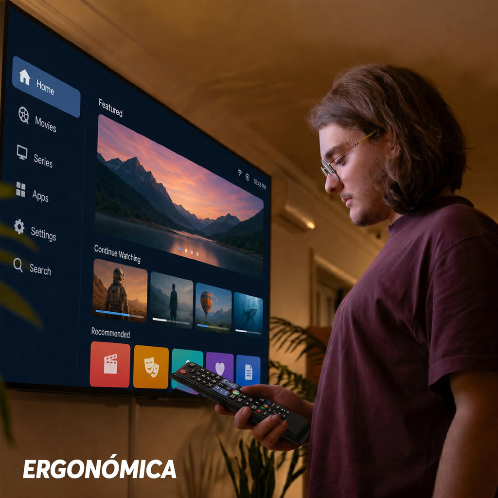 Archy Paquete 2 piezas: Control Remoto compatible con Samsung Smart TV (SAMTV)