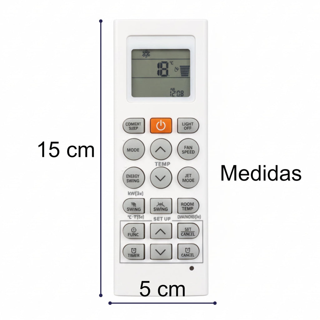 Archy Paquete 2 piezas: Control Remoto para Aire Acondicionado compatible con LG (LGK22)