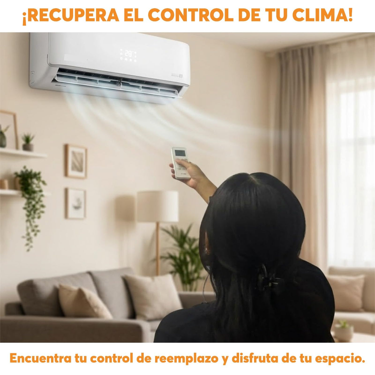 Archy Control Remoto para Aire Acondicionado compatible con Prime (7850)