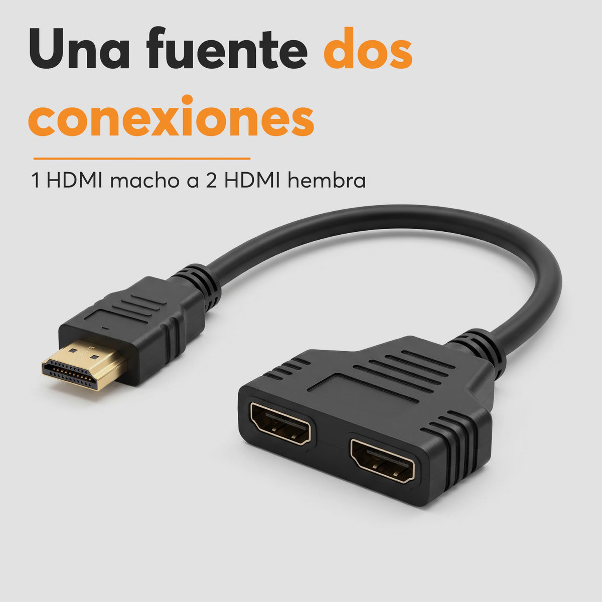 Adaptador HDMI 1 Entrada a 2 Salidas