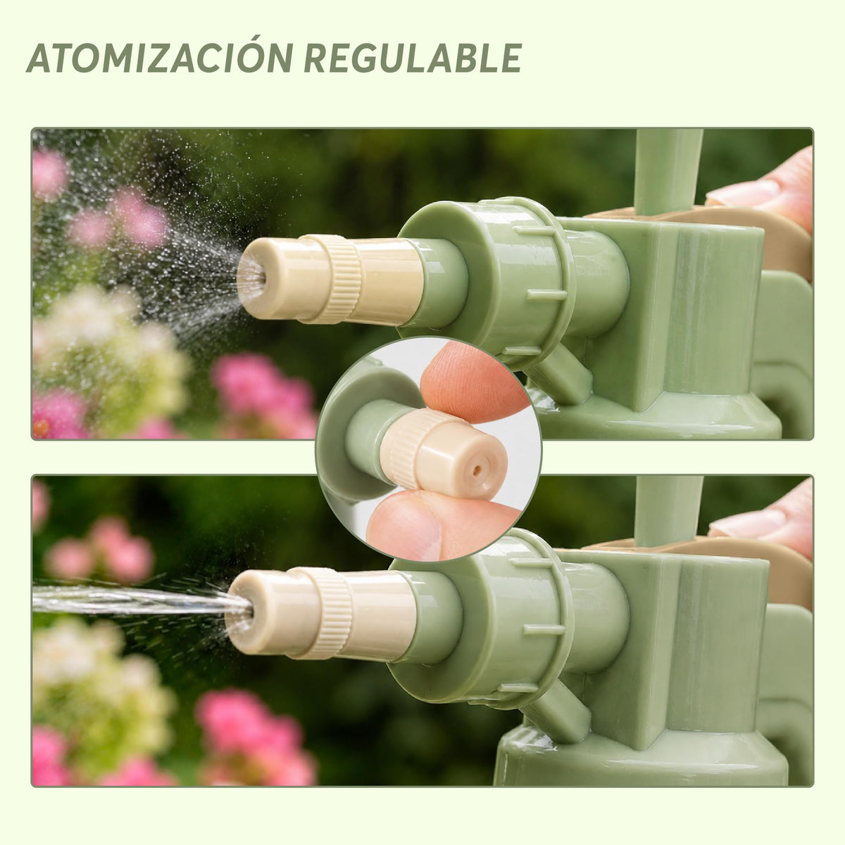 Atomizador Aspersor de Presión para Plantas 1.5 L
