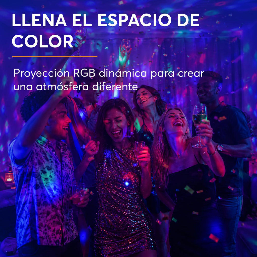 Foco LED Giratorio de Colores RGB (2 Piezas)