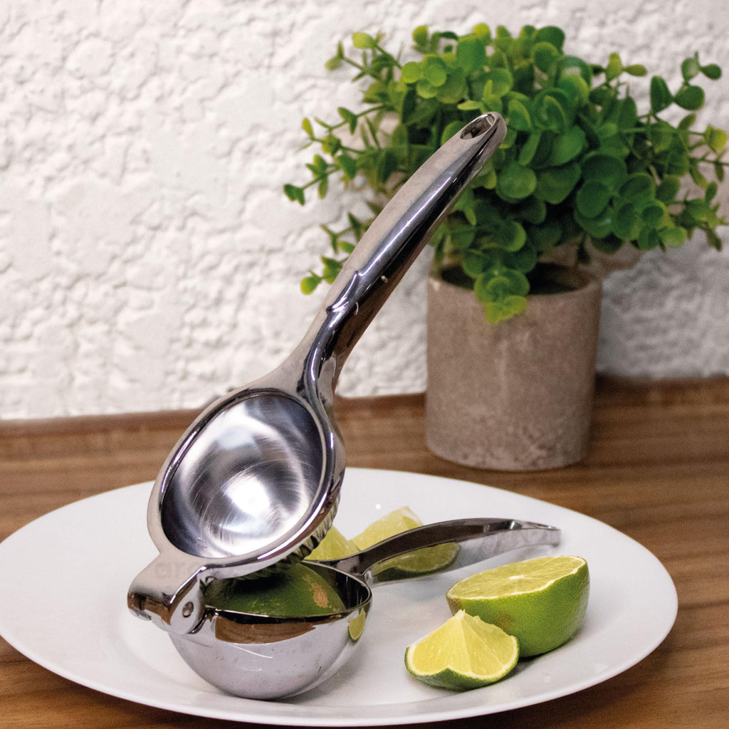 Exprimidor de Limones Extra Grande de Acero Inoxidable