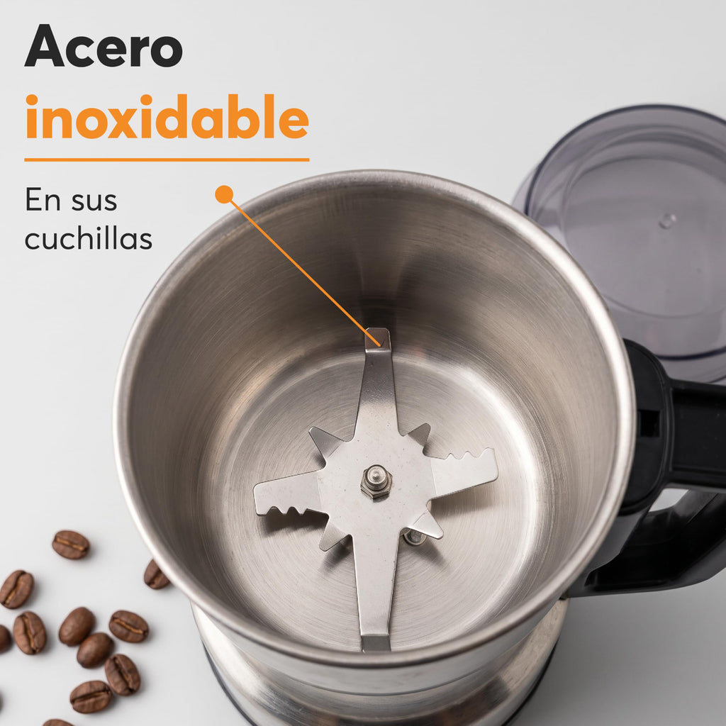 Molino Eléctrico de Café y Especias 600 ml 300 W