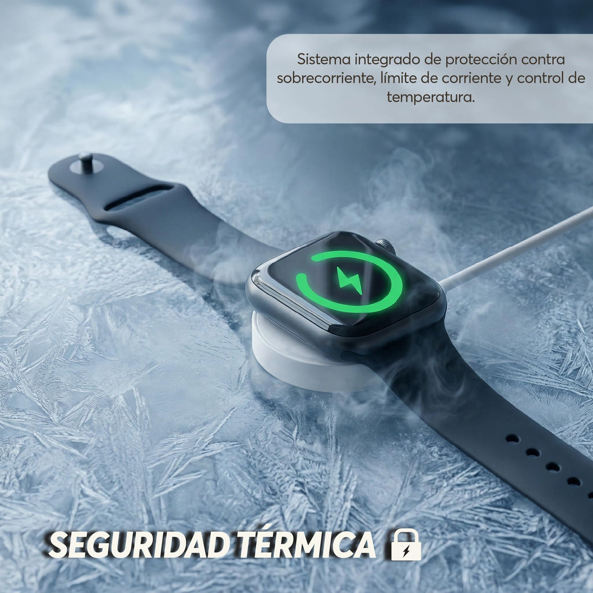 Cargador Magnético USB-C para Apple Watch Series 1 a 9 y SE