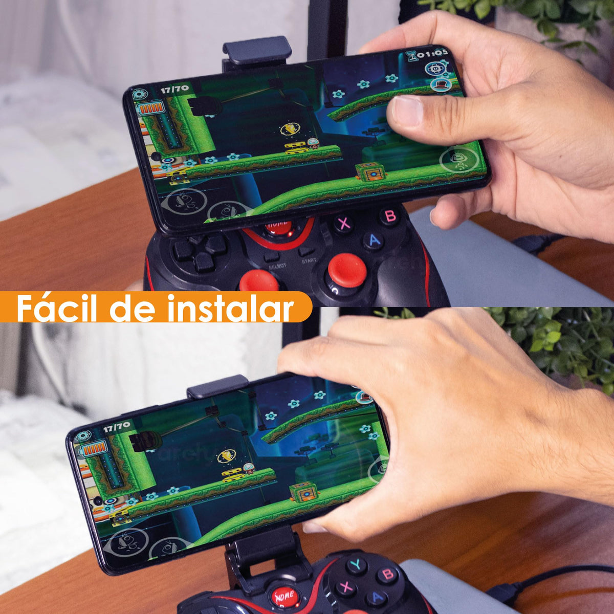 Control Gamepad Bluetooth para Celular Android y PC