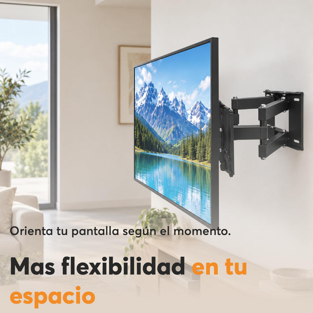 Soporte de TV Articulado para Pantallas de 32" a 75" hasta 50 kg