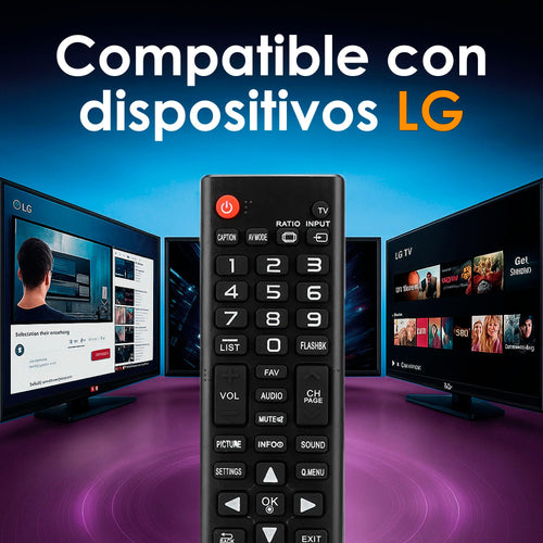 Archy Control Remoto compatible con LG Smart TV LED/LCD (IT7002)