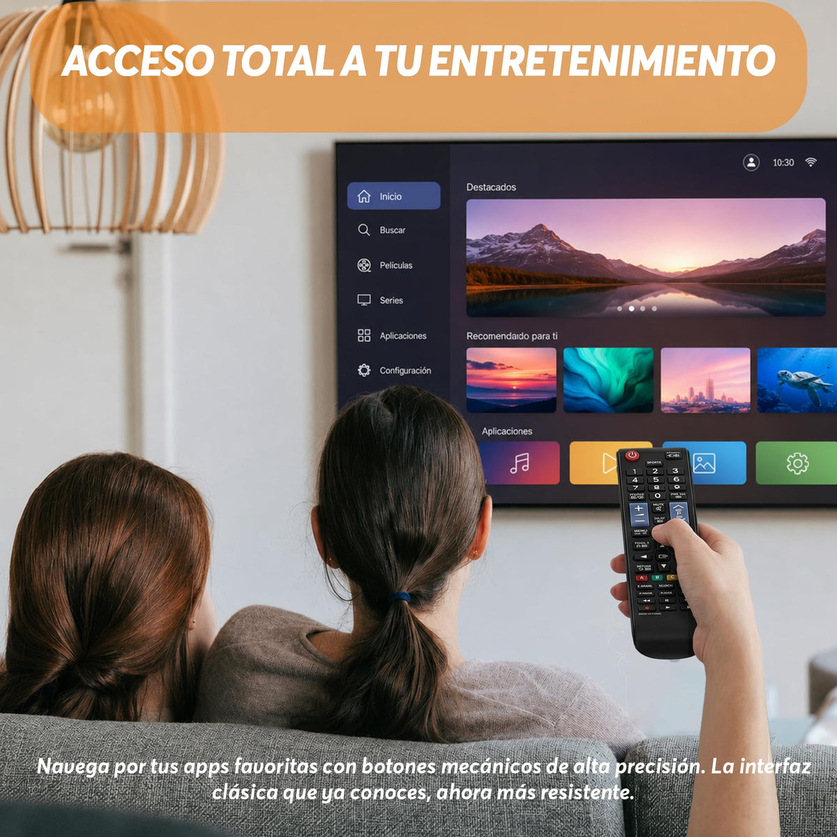 Archy Control Remoto compatible con Samsung Smart TV (SAMTV)